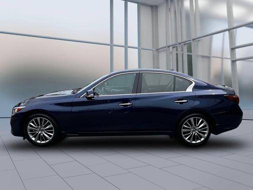 Blue 2023 INFINITI Q50 3.0t LUXE