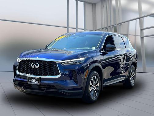 Blue 2023 INFINITI QX60 Pure