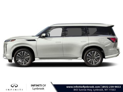 White 2027 INFINITI QX80 Luxe