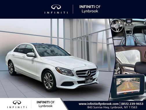 Polar White 2017 Mercedes-Benz C-Class C 300 4MATIC