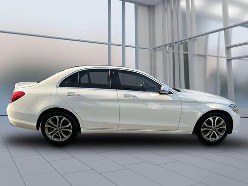 Polar White 2017 Mercedes-Benz C-Class C 300 4MATIC