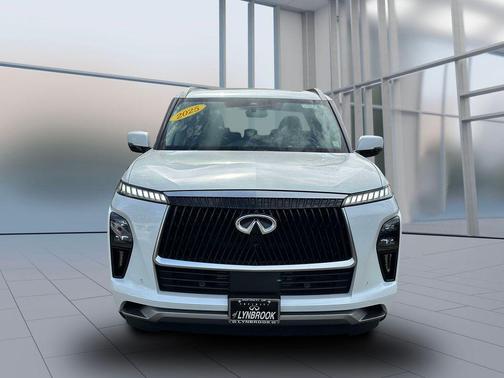 White 2025 INFINITI QX80 SENSORY AWD