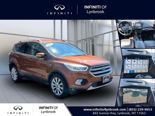 Canyon Ridge Metallic 2017 Ford Escape Titanium