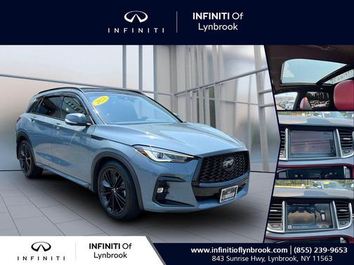 Slate Gray 2023 INFINITI QX50 SPORT AWD
