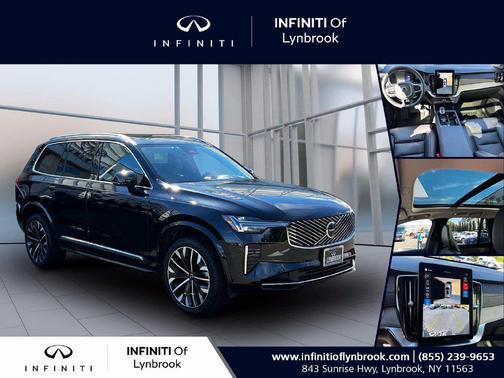 Onyx Black Metallic 2025 Volvo XC90 Plug-In Hybrid T8 Ultra 7-Seater