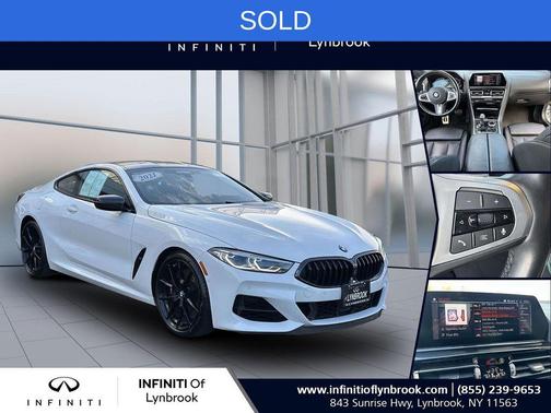 Alpine White 2021 BMW M850 xDrive