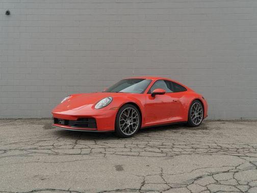 Red 2025 Porsche 911 Carrera