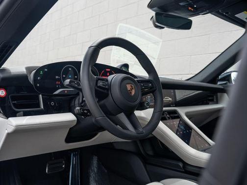 White 2026 Porsche Taycan 4