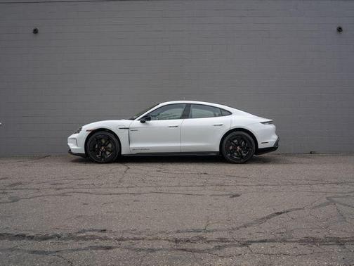 White 2026 Porsche Taycan 4