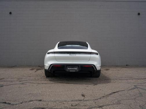 White 2026 Porsche Taycan 4