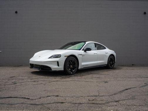 White 2026 Porsche Taycan 4