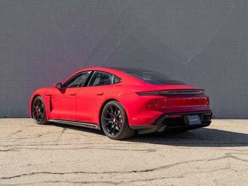 Carmine Red 2026 Porsche Taycan GTS