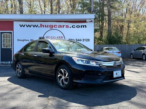 Black 2017 Honda Accord LX