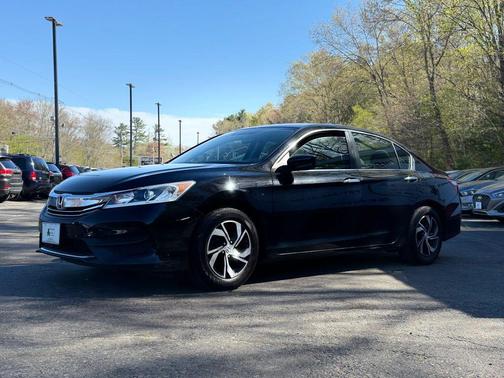 Black 2017 Honda Accord LX
