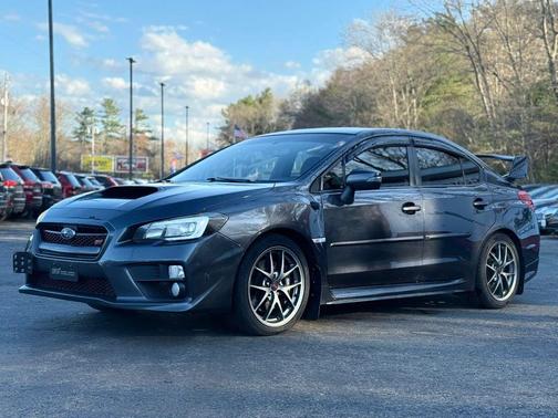 Dark Gray Metallic 2016 Subaru WRX STI Limited