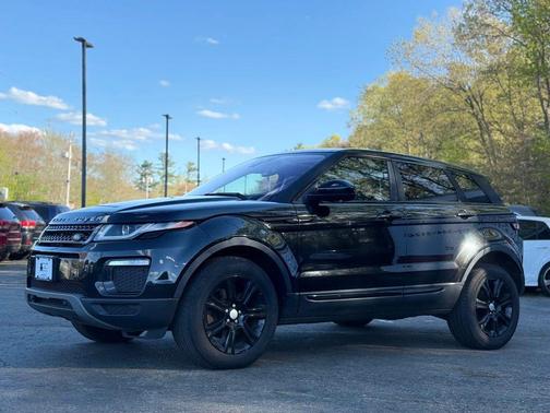 Black 2018 Land Rover Range Rover Evoque SE
