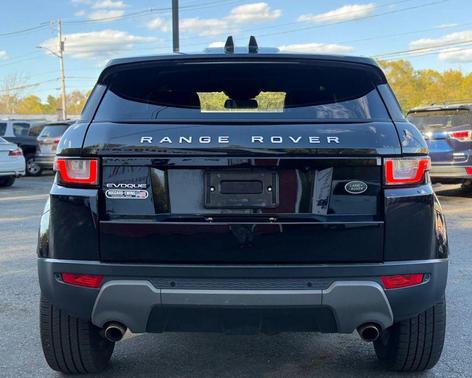 Black 2018 Land Rover Range Rover Evoque SE