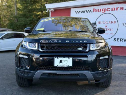 Black 2018 Land Rover Range Rover Evoque SE