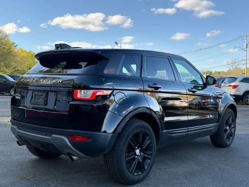 Black 2018 Land Rover Range Rover Evoque SE