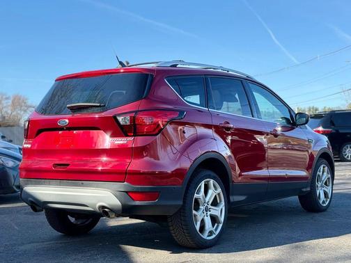 Ruby Red Metallic Tinted Clearcoat 2019 Ford Escape Titanium