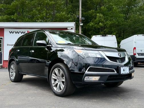 Crystal Black Pearl 2013 Acura MDX 3.7L