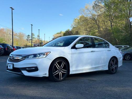White Orchid Pearl 2017 Honda Accord Sport SE