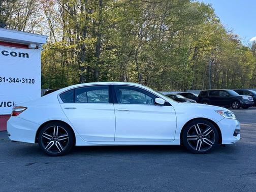 White Orchid Pearl 2017 Honda Accord Sport SE