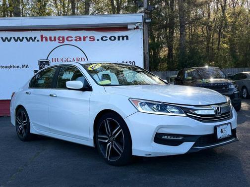 White Orchid Pearl 2017 Honda Accord Sport SE
