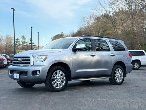 Silver Sky Metallic 2013 Toyota Sequoia Platinum