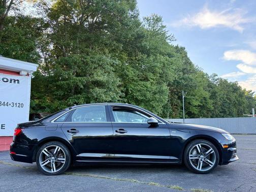 Black 2018 Audi A4 2.0T Premium Plus