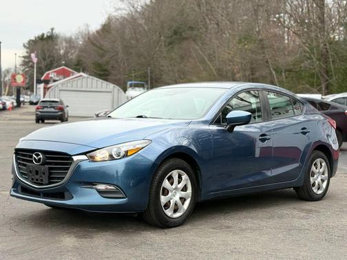 Blue 2018 Mazda Mazda3 Sport