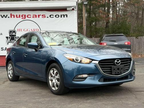 Blue 2018 Mazda Mazda3 Sport