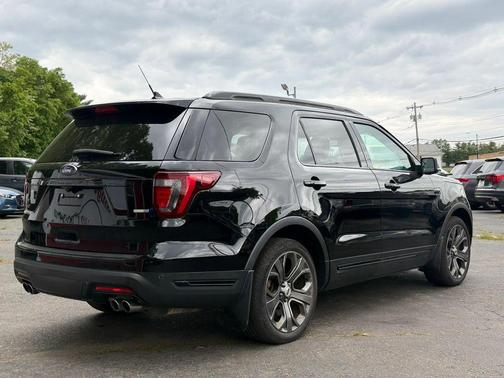 Shadow Black 2018 Ford Explorer Sport