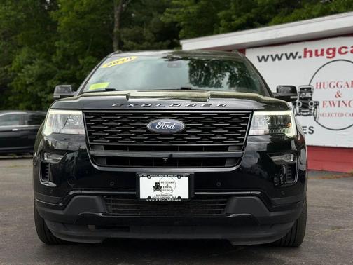 Shadow Black 2018 Ford Explorer Sport