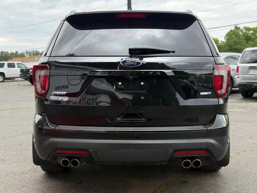Shadow Black 2018 Ford Explorer Sport