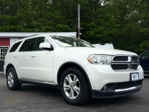 Stone White Clearcoat 2011 Dodge Durango Crew