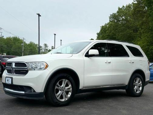 Stone White Clearcoat 2011 Dodge Durango Crew