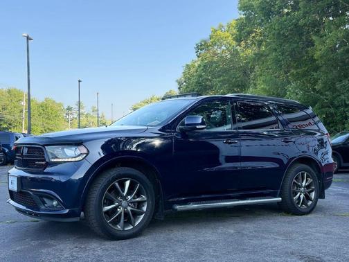 Blue 2017 Dodge Durango GT