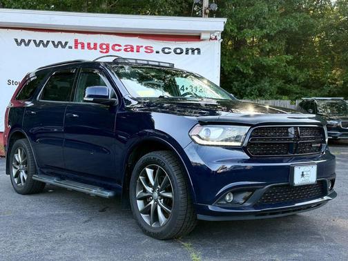 Blue 2017 Dodge Durango GT