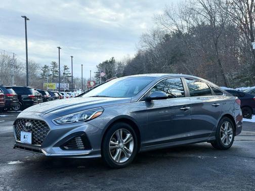 Machine Gray 2019 Hyundai SONATA SEL