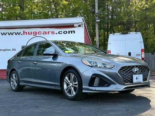 Machine Gray 2019 Hyundai SONATA SEL