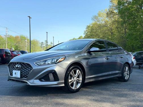 Machine Gray 2019 Hyundai SONATA SEL