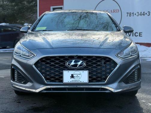 Machine Gray 2019 Hyundai SONATA SEL