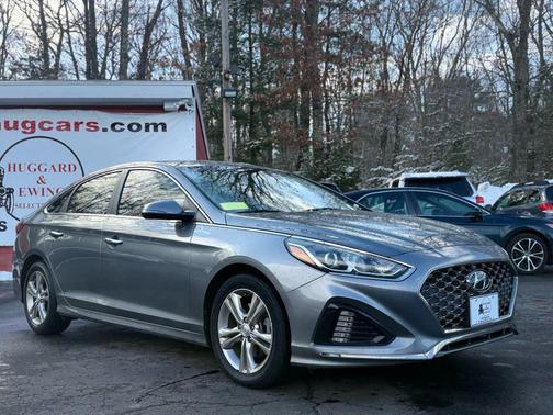 Machine Gray 2019 Hyundai SONATA SEL