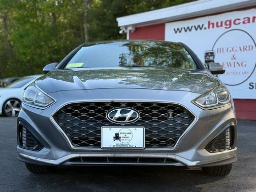 Machine Gray 2019 Hyundai SONATA SEL
