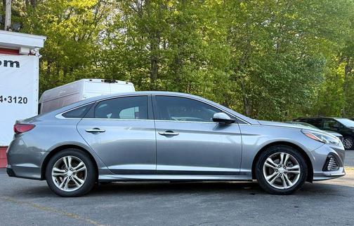 Machine Gray 2019 Hyundai SONATA SEL