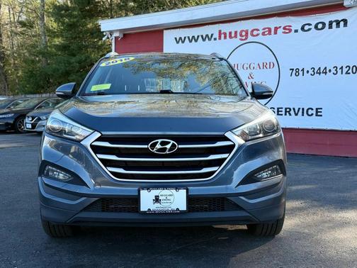 Coliseum Gray 2018 Hyundai TUCSON SEL Plus