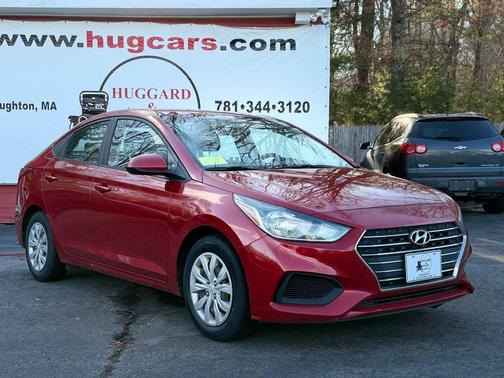 Pomegranate Red 2020 Hyundai Accent SE