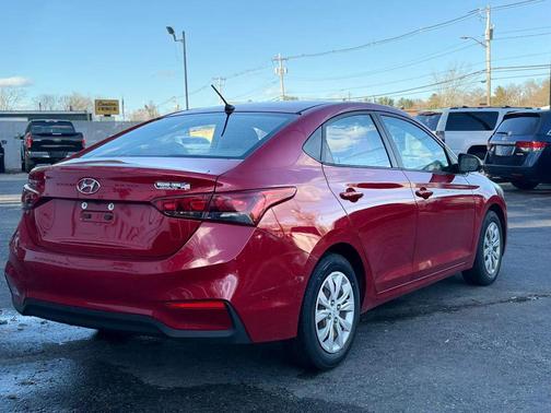 Pomegranate Red 2020 Hyundai Accent SE
