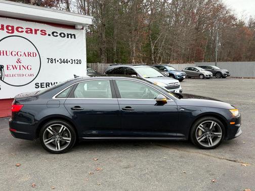 Moonlight Blue Metallic 2017 Audi A4 2.0T Premium Plus